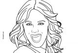 Coloriage En Ligne Violetta Coloriages Portrait De Violetta Fr Hellokids