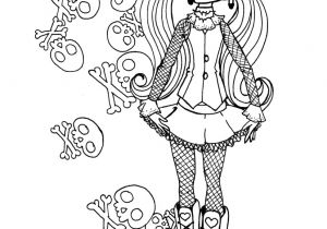 Coloriage Enfant Monster High 16 Coloriages Monster High 123 Cartes