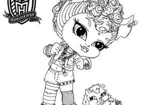 Coloriage Enfant Monster High Coloriage Monster High