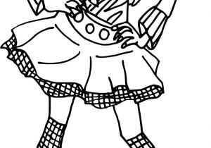 Coloriage Enfant Monster High Nouveau Coloriage Clawdeen Monster High