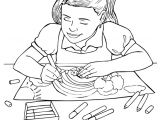 Coloriage Enfant Qui Dessine Dessin à Colorier D’une Petite Fille Entrain De Faire Du Coloriage Enfant Qui Dessine Dessin à Colorier D’une Petite Fille Entrain De Faire Du
