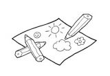 Coloriage Enfant Qui Dessine Résultat De Recherche D Images Pour "coloriage Enfant Qui