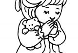 Coloriage Enfant Qui écrit Coloriage Enfant En Prière