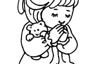 Coloriage Enfant Qui écrit Coloriage Enfant En Prière