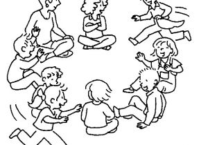 Coloriage Enfant Qui écrit La Ronde Des Noms Kids Activities Pinterest
