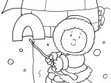 Coloriage-enfants.com Coloriages Esquimaux January Snow Pinterest