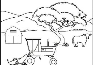 Coloriage Ensileuse 115 Dessins De Coloriage Tracteur   Imprimer