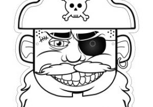 Coloriage épée Pirate Hat Pirate Mask to Color Printable Mask Free to and Print