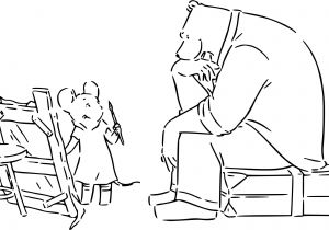 Coloriage Ernest Et Celestine Coloriage Ernest Et Célestine   La Peinture   Imprimer Sur