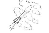 Coloriage Espace Fusée Coloriages De Fusées   Imprimer Coloriage   Imprimer