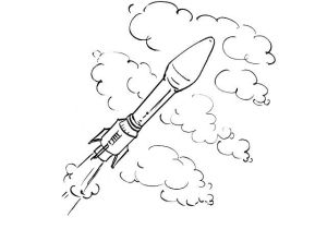Coloriage Espace Fusée Coloriages De Fusées   Imprimer Coloriage   Imprimer