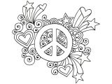 Coloriage étoile Filante Coloriage Mandala Peace and Love Meilleures Idées Coloriage Pour