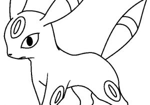 Coloriage Evoli Pokemon Coloriage Du Pokémon Noctali L évolution D Evoli