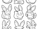 Coloriage Evoli Pokemon Coloriage Pokemon Eevee Evolutions List Dessin   Imprimer