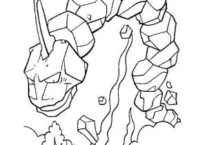 Coloriage Evolution Pokemon Mega Onix Coloriage
