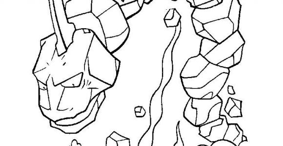 Coloriage Evolution Pokemon Mega Onix Coloriage