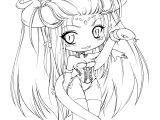Coloriage Facile à Faire Coloriage   Imprimer Manga Pour Fille