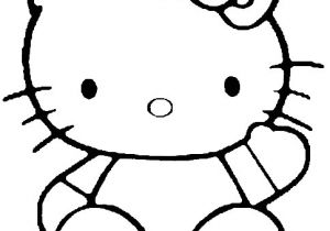 Coloriage Facile A Imprimer Gratuit Coloriage Hello Kitty Facile à Colorier Dessin Gratuit à