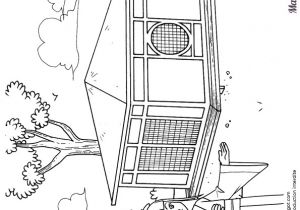 Coloriage Far West Coloriage Dessin Maison Japonaise