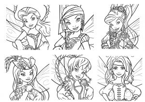Coloriage Fée Clochette Pirate 113 Dessins De Coloriage Clochette Et La Fée Pirate à Imprimer