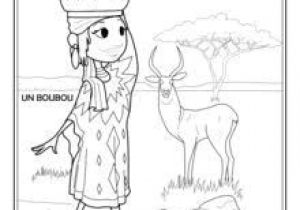 Coloriage Femme Africaine Coloriage D Une Femme Africaine Qui Part Pour Le Marché