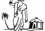 Coloriage Femme Africaine Coloriage D Une Femme Africaine Qui Part Pour Le Marché