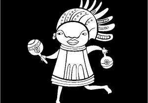 Coloriage Femme Africaine Coloring Page African Native to Color Online Coloringcrew