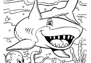 Coloriage Festin De Requin Coloriage Requin Rigolo Sur Hugolescargot
