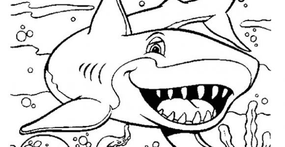 Coloriage Festin De Requin Coloriage Requin Rigolo Sur Hugolescargot