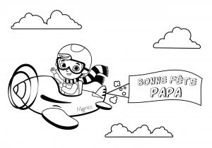 Coloriage Fete Des Papas De Coloriages Coloriage Bonne Fete Papa
