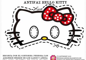 Coloriage Fille Hello Kitty Printable Halloween Masks