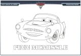 Coloriage Finn Mcmissile à Imprimer Coloriage Finn Mc Missile Cars 2
