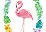 Coloriage Flamant Rose Imprimé Flamingo Art Print Tropical Art Decor Nursery Art Pink Flamingo