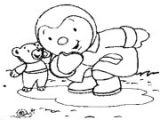 Coloriage Flaque D Eau Coloriage Tchoupi Et Doudou 20 Dessin