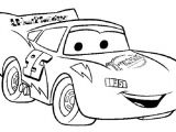 Coloriage Flash Mcqueen Gratuit Coloriage Flash Mcqueen souriant Dessin Gratuit à Imprimer