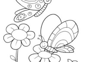 Coloriage Fleur Et Papillon A Imprimer Coloriage Fleur Papillon