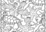 Coloriage Fond De Mer Turtle Doodle Adult Coloring Book Pagesmore Pins Like This at