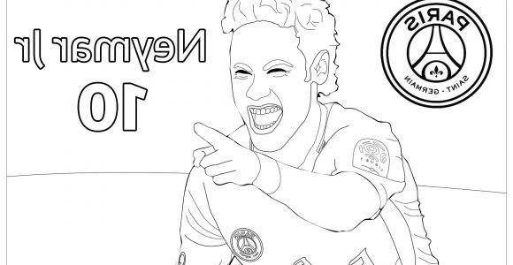 Coloriage Foot à Imprimer Neymar Frais Dessin A Colorier Foot Ronaldo – Mademoiselleosaki