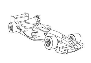 Coloriage formule 1 à Imprimer Coloriage Olympique De Marseille   Imprimer
