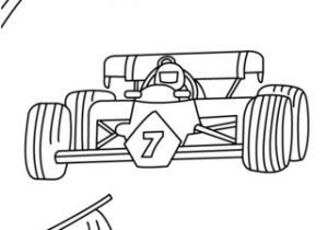 Coloriage formule 1 à Imprimer Coloriage Voiture De Course formule 1