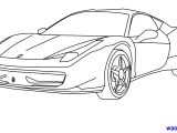 Coloriage formule 1 En Ligne Coloriage Ferrari Gratuit   Imprimer