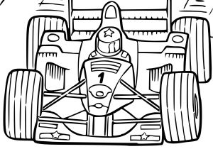 Coloriage formule 1 Ferrari Coloriage formule 1 Dessin   Imprimer Sur Coloriages Fo