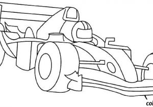 Coloriage formule 1 Ferrari Coloriage Pilote Et formule 1 Dessin