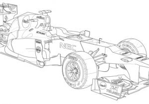Coloriage formule 1 Mercedes Sauber C31 – Specifications