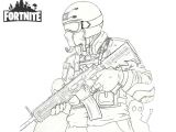 Coloriage fortnite Chevalier Noir Coloriage fortnite Corbeau