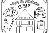 Coloriage Fourniture Scolaire Maternelle Dessin Rentrée Maternelle   Imprimer