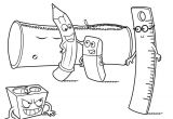 Coloriage Fourniture Scolaire Maternelle School Supplies Coloring Page