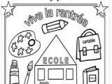 Coloriage Fourniture Scolaire Maternelle Septembre
