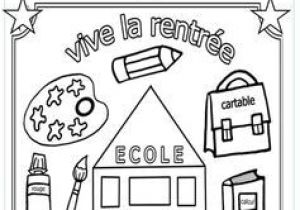 Coloriage Fourniture Scolaire Maternelle Septembre