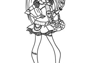 Coloriage Franky Le Robot Coloriage Frankie Stein Style